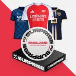 Mysteryboxen met gegarandeerd een voetbalshirt uit de Premier League, Championship, League One en League 2